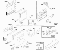 Air Cleaner Groups Brake Diagram and Parts List for  Briggs and Stratton Engine
